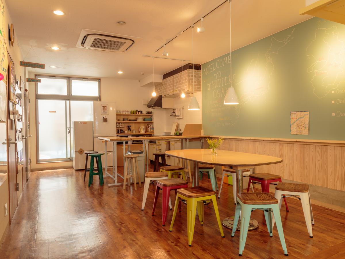 J-Hoppers Osaka Guesthouse מראה חיצוני תמונה